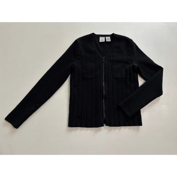 Armani Exchange Black Knit Cardigan Size XS - Picture 1 of 6